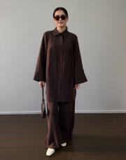 acı kahve tensel ara boy takım 2