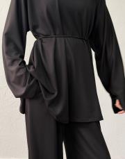 siyah zambak modal volan formlu takım 2