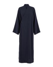 lacivert tensel kruvaze abaya