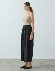 siyah tensel şalvar form pantolon 3