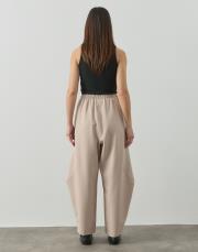 bej double şalvar form pantolon 4