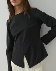 siyah teknik fit bluz 3